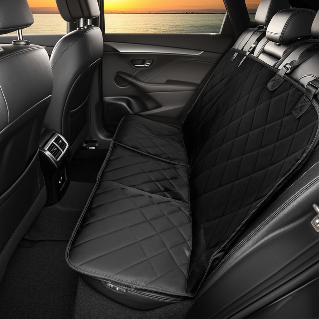 Plush Paws Ultra-Luxury Dog Car Hammock